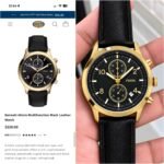 Fossil Bennette Gold-Tone Black Chronograph - Image 4