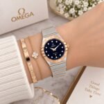 Omega Constellation Two-Tone Black Diamond Dial - Image 4