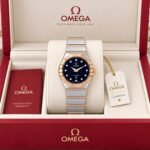 Omega Constellation Two-Tone Black Diamond Dial