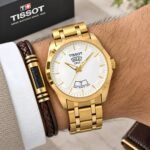Tissot Couturier Day-Date Golden White Dial