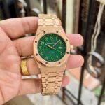Audemars Piguet Royal Oak Green Dial - Image 5