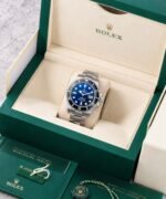 Rolex Submariner Semi ETA Blue Sunburst Dial - Image 3