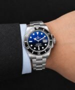 Rolex Submariner Semi ETA Blue Sunburst Dial