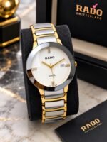 Rado Two Tone White Dial Quartz