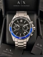 Armani Exchange Spencer Black Dial Chronograph - Image 2