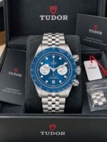 Tudor Black Bay Blue Dial Chrono - Image 2