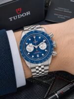 Tudor Black Bay Blue Dial Chrono - Image 5