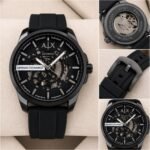 Armani Exchange Hampton Black Automatic - Image 4