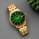 Seiko Gold Tone Green Dial Quartz - Image 2