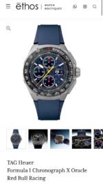 Tag Heuer Blue Dial Chronograph - Image 2