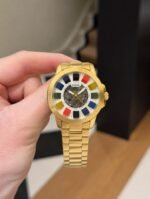 Fossil Golden Tone Automatic Skeleton - Image 4