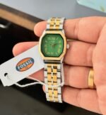 Fossil Harlow Gold & Green Dial