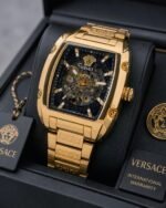 Versace Dominus Automatic Black skeleton dial - Image 2