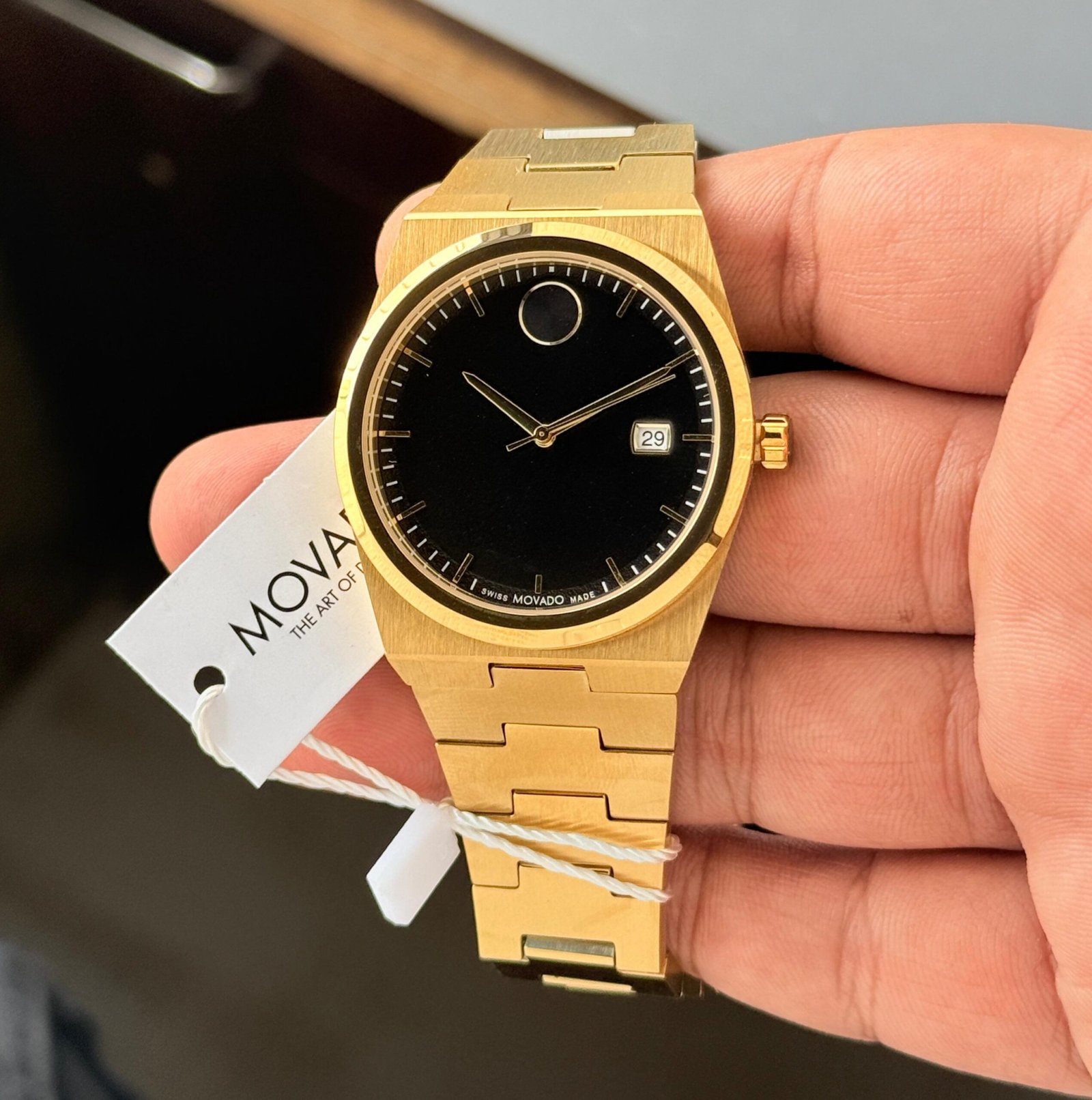 WhatsApp Image 2026-09-26 at 12.01.03 AM (1) Movado Slim Quest Black Dial - Image 1