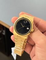 Movado Slim Quest Black Dial - Image 5