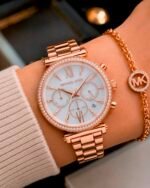 Michael Kors Sofie 38mm White Dial - Image 4