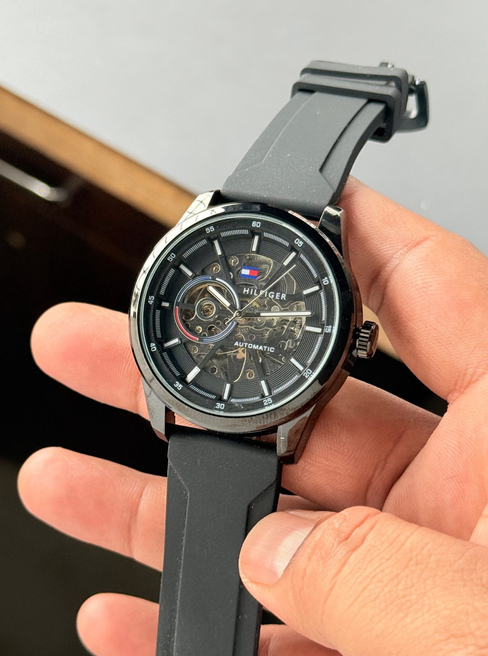WhatsApp Image 2026-09-26 at 12.02.06 AM (1) Tommy Hilfiger Modern Black Automatic - Image 1