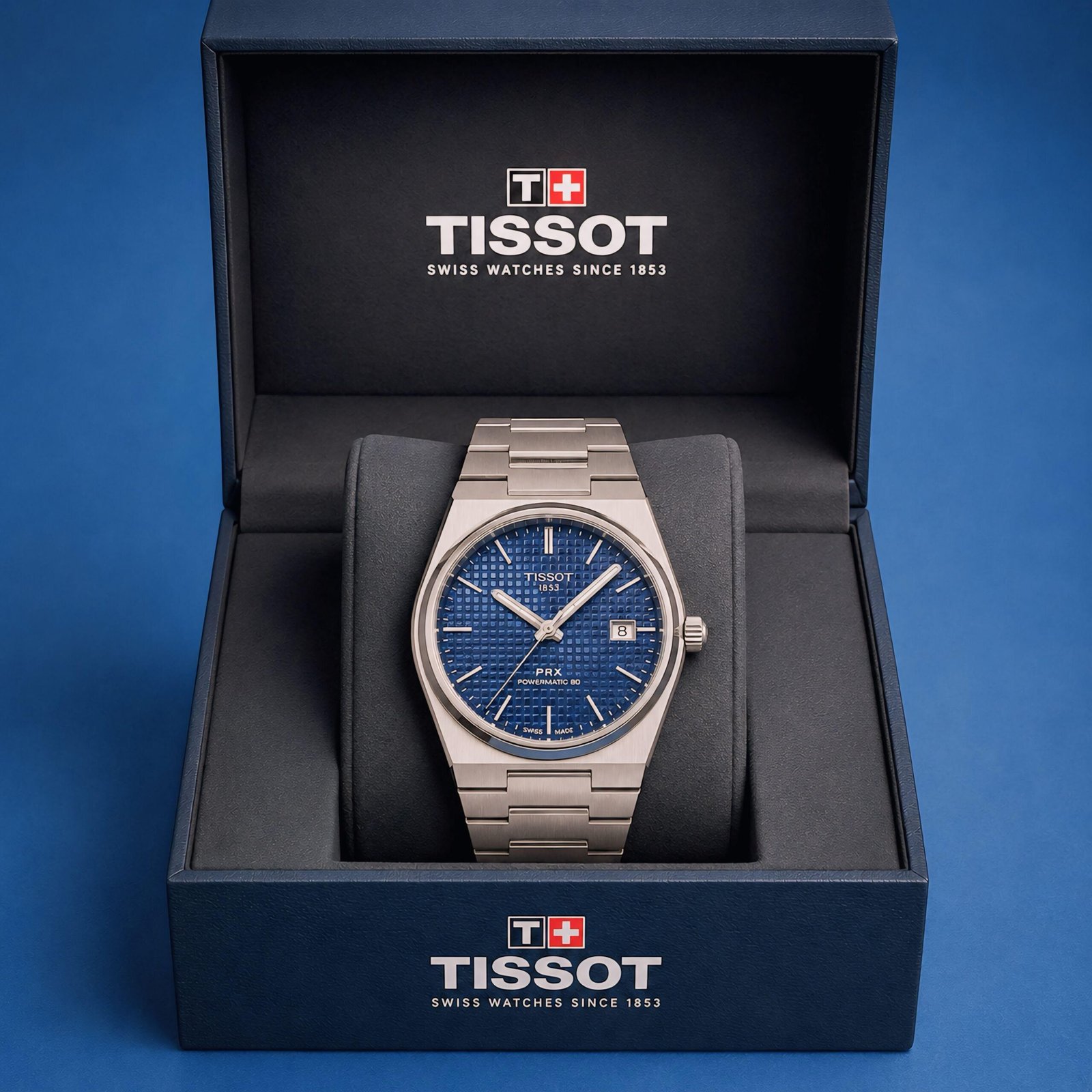 WhatsApp Image 2026-09-26 at 12.04.18 AM (2) Tissot Electric blue textured Dial Automatic - Image 1