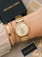 Michael Kors Portia Gold Quartz - Image 4