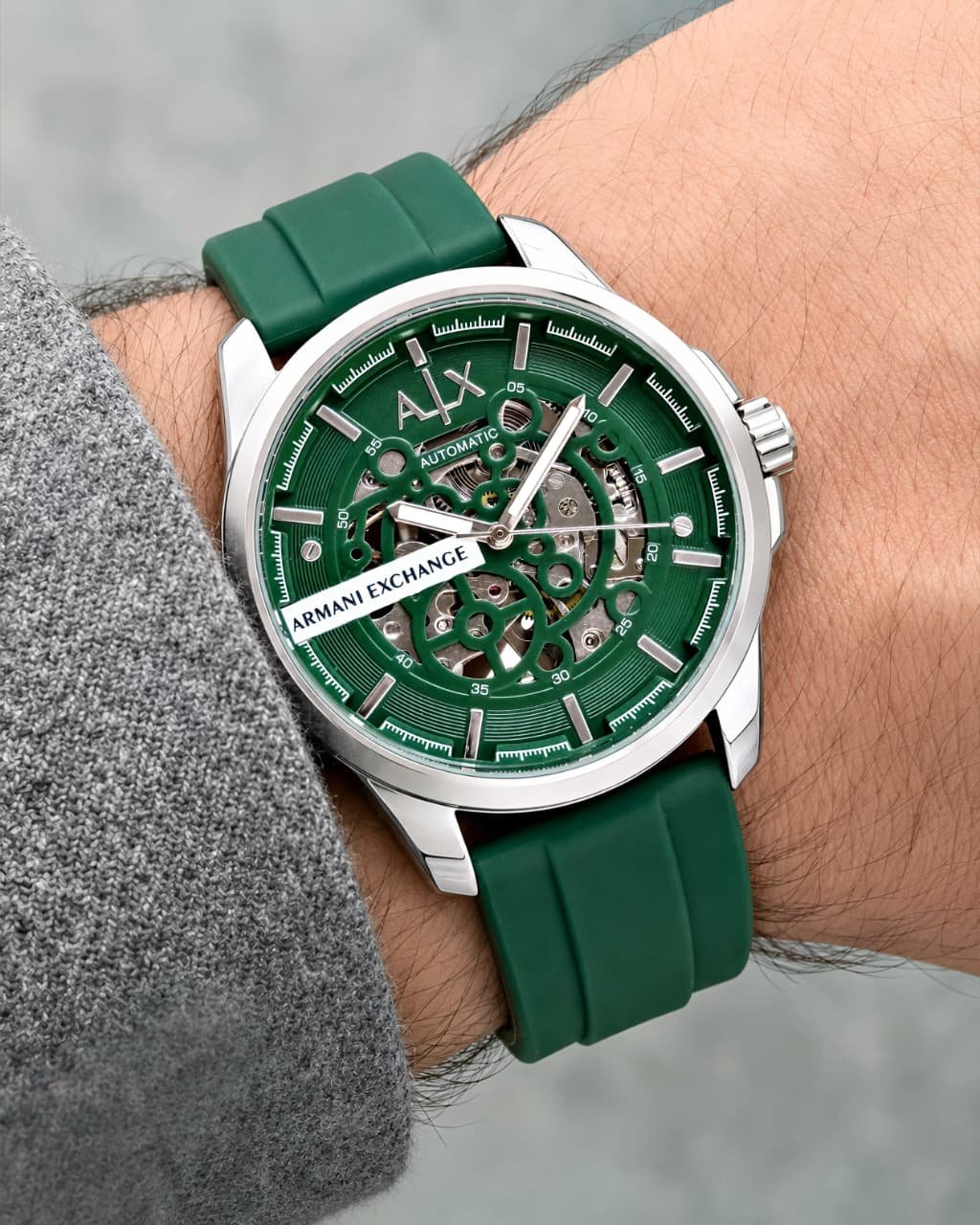 WhatsApp Image 2026-09-26 at 12.07.54 AM Armani Exchange Hampton Green Automatic - Image 1