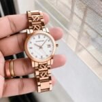 Burberry Rose Gold White Dial