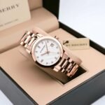 Burberry Rose Gold White Dial - Image 2