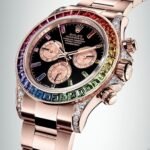 Rolex Daytona Rainbow Rose Gold Automatic - Image 2