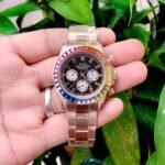 Rolex Daytona Rainbow Rose Gold Automatic - Image 3