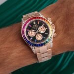 Rolex Daytona Rainbow Rose Gold Automatic