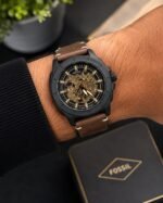 Fossil Automatic Matte Black Skeleton Dial - Image 2