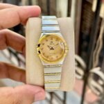 Omega Constellation Champagne Gold Sunray Dial
