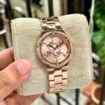 Michael Kors Rose Gold Monogram Dial