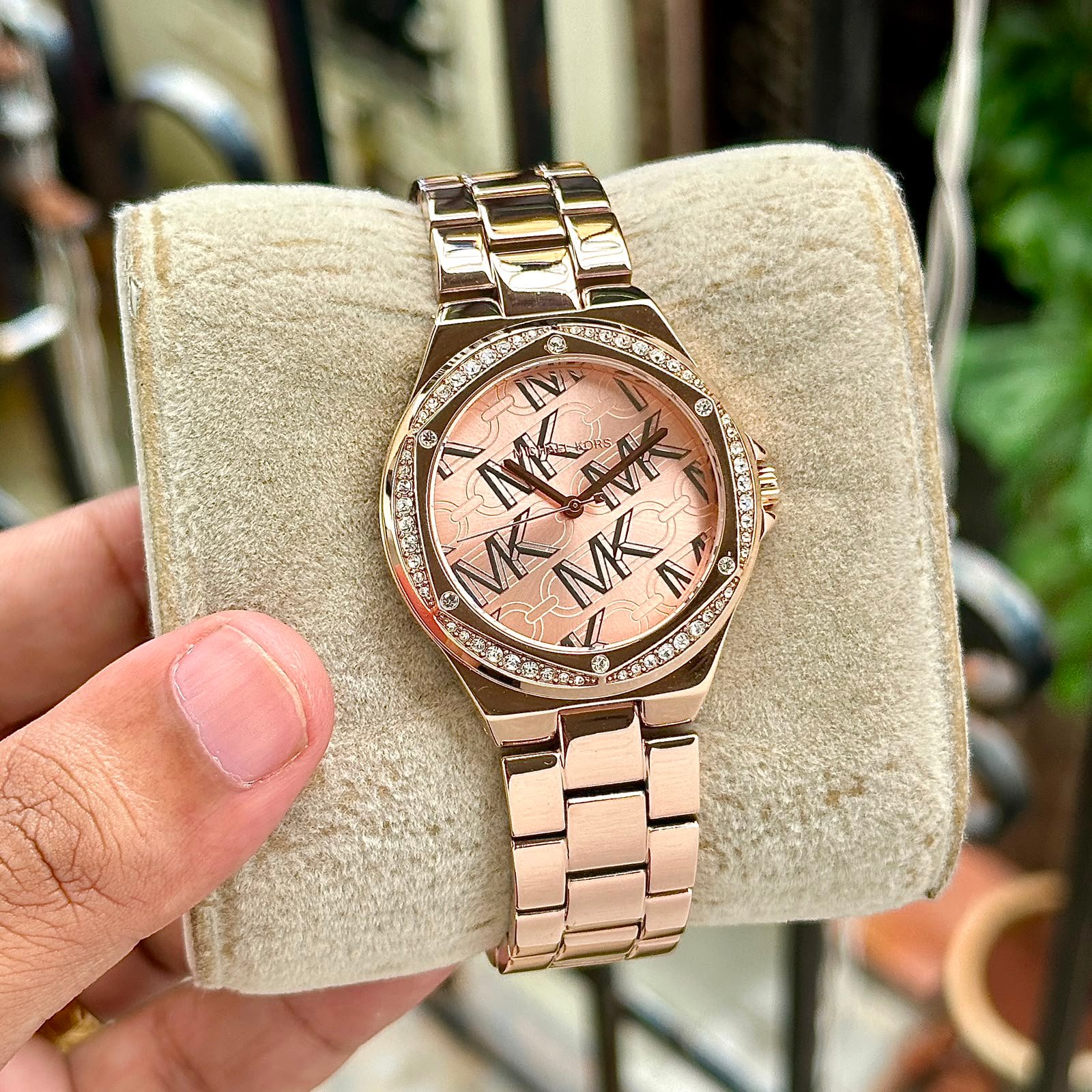 WhatsApp Image 2026-09-26 at 12.15.28 AM Michael Kors Rose Gold Monogram Dial - Image 1