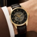 Boss Automatic Skeleton Gold-tone