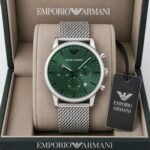 Emporio Armani Luigi Green Dial Chrono - Image 4