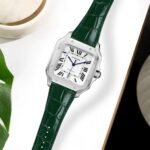 Cartier De Santos Green Roman Dial - Image 2