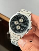 Armani Exchange Hampton Black Dial - Image 2