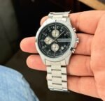 Armani Exchange Hampton Black Dial