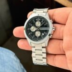 Armani Exchange Hampton Black Dial