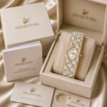 Swarovski Curiosa Crystal White Bangle - Image 3