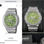 G Shock Green Dial Analog Digital - Image 2