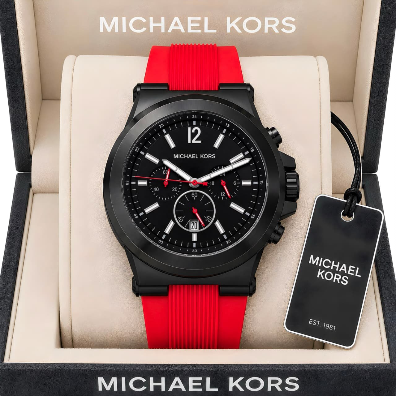 WhatsApp Image 2026-09-26 at 12.31.28 AM (1) Michael Kors Cunningham Multifunction Dial - Image 1