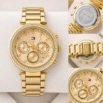 Tommy Hilfiger 38mm Gold Chronograph - Image 3