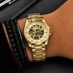 Rolex Gold Skeleton Automatic Dial