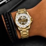 Rolex White Dial Skeleton Automatic - Image 2