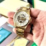Rolex White Dial Skeleton Automatic