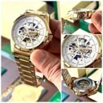Rolex White Dial Skeleton Automatic - Image 4