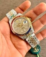 Rolex Datejust Diamond Rainbow Dial Automatic - Image 4