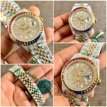 Rolex Datejust Diamond Rainbow Dial Automatic - Image 5