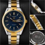 Tag Heuer Carrera Two-Tone Blue Dial - Image 4